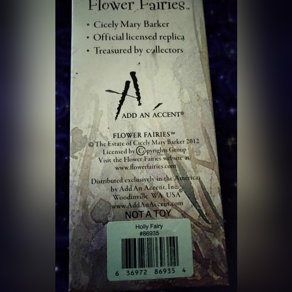 Holly Fairy by Cicely Mary Barker The Original Flower Fairies Collection 2012 - Picture 3 of 9